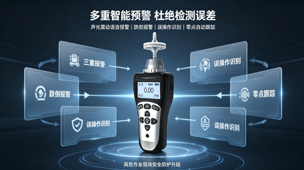 工况灵活适配、多重安全防护，BTYQ-MS104K-L便携式草莓视频下载观看仪，有限空间作业检测优选