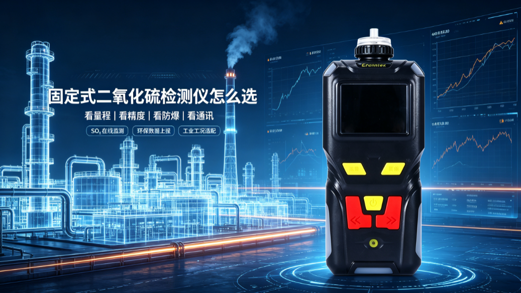 选购固定式二氧化硫检测仪别瞎买！看懂这几个核心参数就够了